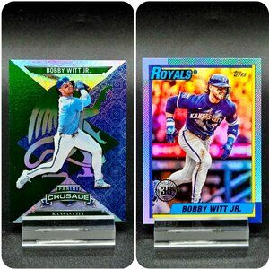 Bobby Witt Jr. Topps 35th Crusade Green 188/249 Kansas City Royals Star